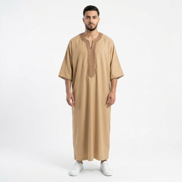 Jalabiya "Noor" - Beige